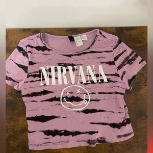 Cropped Nirvana Shirt!